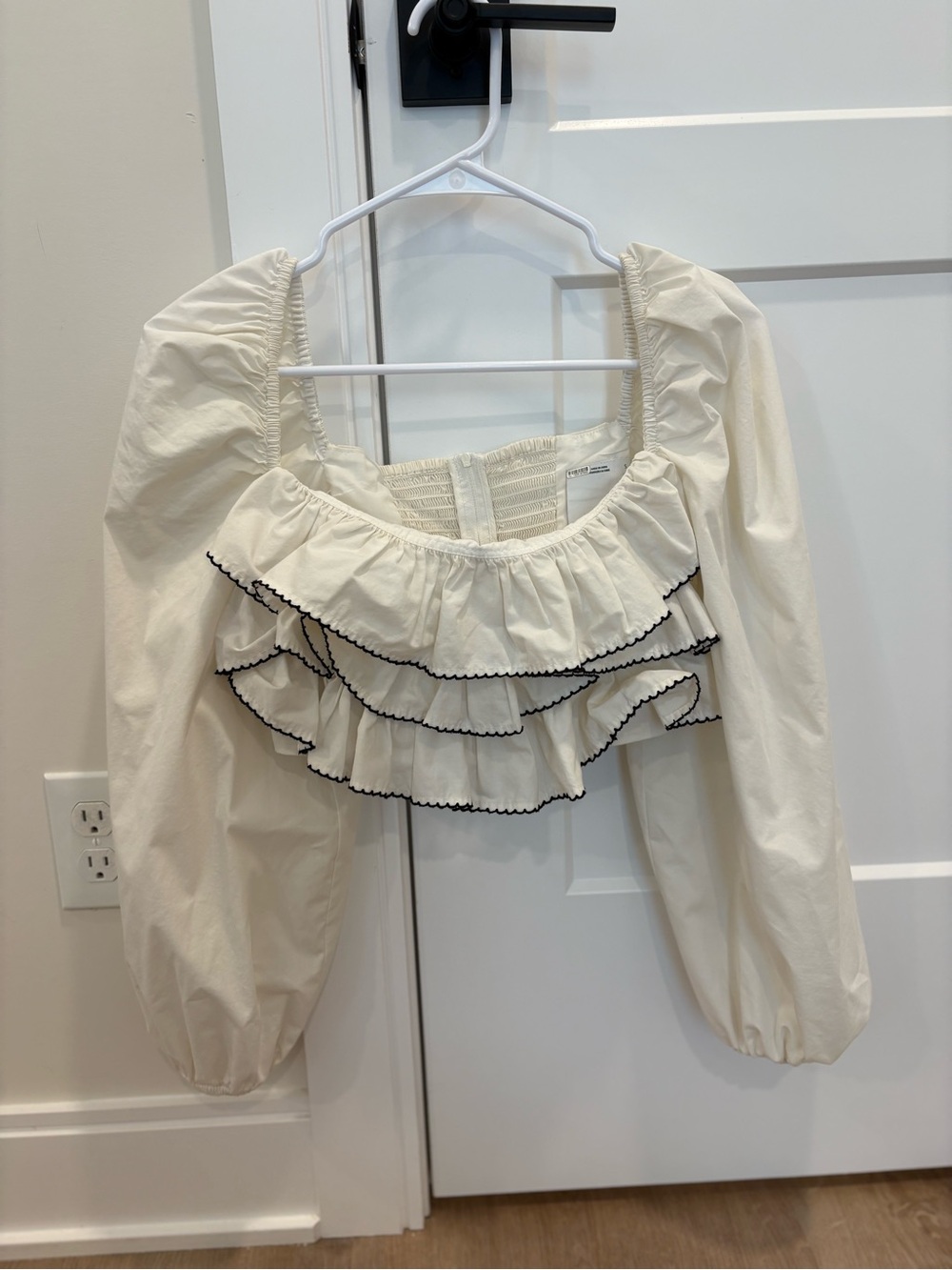 Anthropologie C/Meo Collective Ruffled Esteemed Top